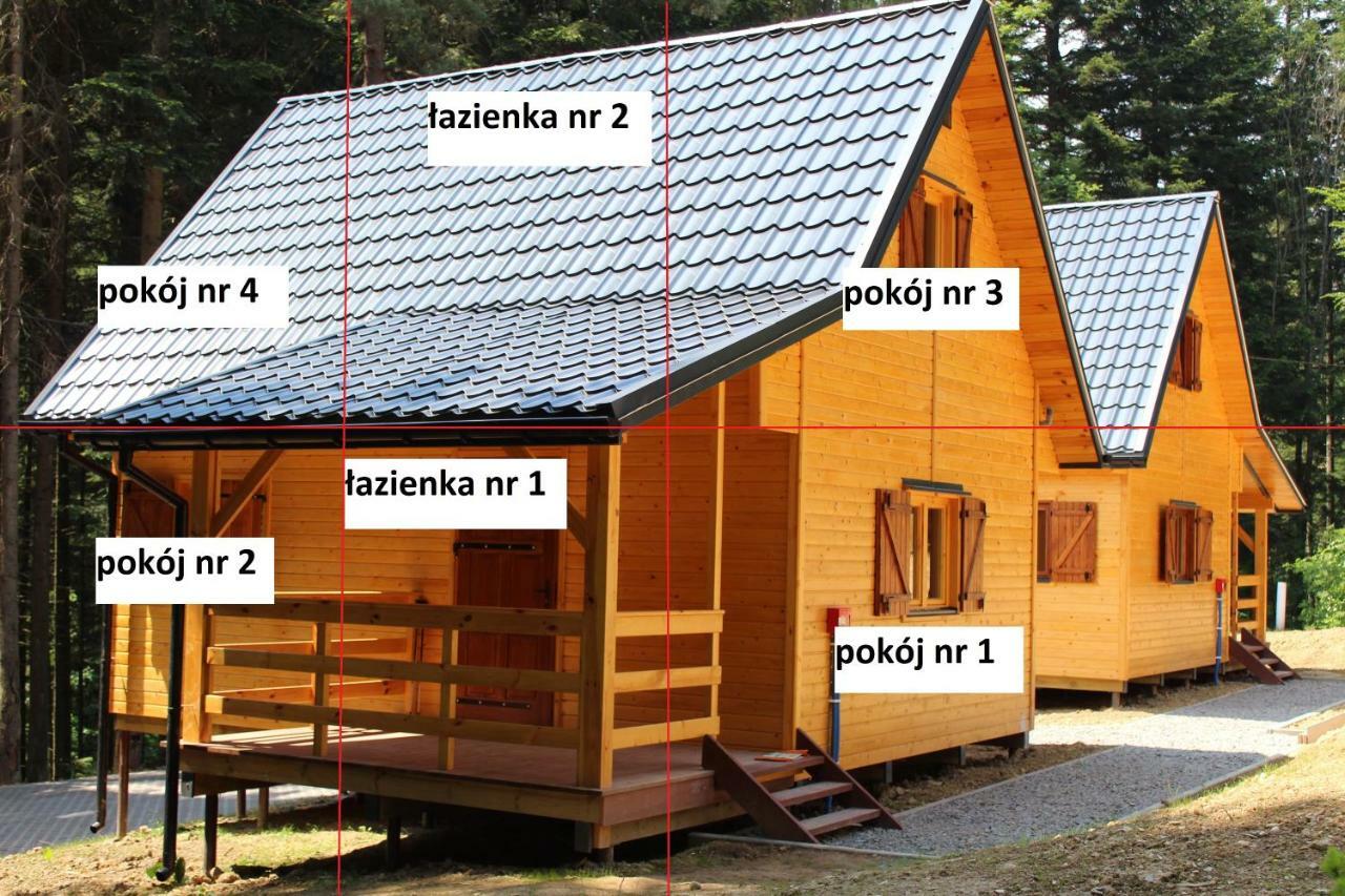 Lesna Willa Pttk W Komanczy Komańcza Kültér fotó